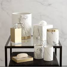 These 7 Art Deco Bathroom Ideas Will Make Your Space Feel Next Level Glamorous Hunker In 2020 Bathroom Accessories Bathroom Accessories Sets Bathroom Styling