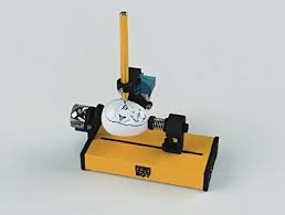 Probot Egg Painter Mini Eggbot Egg Bot Derivative Robot Electrical Drawing On Sphere Or Ellipsoid Easter Eggs Complete As Easter Eggs Kids Electronics Mini