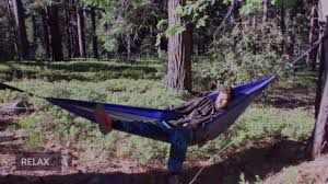How To Set Up Your Ultralight Camping Hammock In Under 1 Minute Youtube