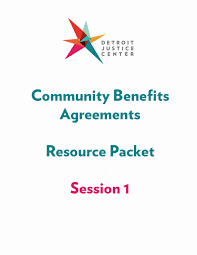 Community Benefits Neighborhood Advisory Committee Session 1