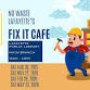 No Waste Lafayette's Fix It Cafe event in Lafayette, LA
