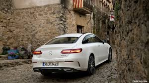 2018 Mercedes Benz E400 Coupe 4matic Rear Three Quarter Hd Mercedes Mercedes Benz Mercedes E Class Coupe