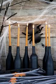 Witches, ghosts, monsters, pumpkins, black cats, bats and zombies are the main characters of a creepy design. 74 Easy Diy Halloween Decorations Homemade Do It Yourself Halloween Decor Ideas