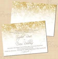 White Gold Sparkles Wedding Invitations 7x5 Landscape Text Editable Printable Instan Sparkle Wedding Invitations Invitations Engagement Party Invitations