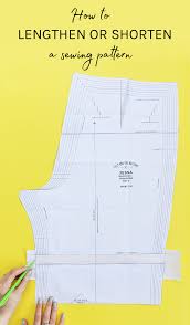 Got a great sewing circle question from a reader the other day! Tilly And The Buttons How To Lengthen Or Shorten A Sewing Pattern