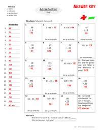 Not feeling ready for this? Math Investigations For Grade 3 Addition Subtraction Worksheets
