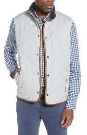 This style fits true to size. Peter Millar Essex Quilted Vest In British Grey Gray For Men Lyst