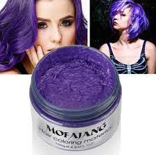 Unisex Color Hair Wax Dye One Time Molding Paste Seven Colors Available Blue Burgundy Grandma Gray Green Hair Temporary Hair Color Hair Wax Temporary Hair Dye
