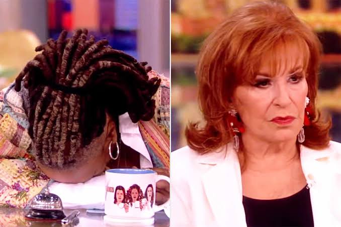Whoopi Goldberg reacts to Joy Behar's phone interrupting 'The View' again
