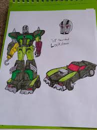 But when he's in robot mode, his missile blast attack convert and attack with your lockdown power attacker! G1 Animated Lockdown Transformers