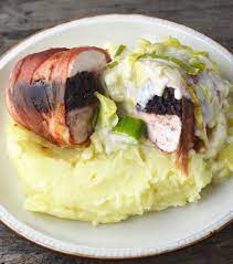 Black Pudding Stuffed Chicken With Cheesy Leeks Inside The Rustic Kitchen