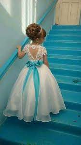 Turquoise Aqua Children S Wedding Attendee Dress Flower Girl Dresses Girls Dresses Bridesmaid Dresses