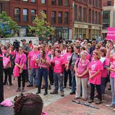 Beacon Maine Pinks Out For Planned Parenthood