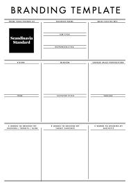 An Easy Guide To Branding The Business Model Canvas More In 2020 Business Model Canvas Branding Template Branding