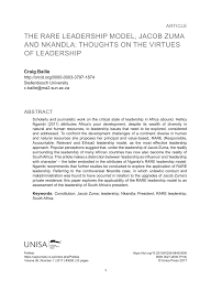 13,822 likes · 10 talking about this. Pdf Politeia The Rare Leadership Model Jacob Zuma And Nkandla Thoughts On The Virtues Of Leadership