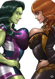 Rule34 - If it exists, there is porn of it / she-hulk, titania(marvel) /  5913551