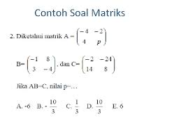 Maybe you would like to learn more about one of these? Contoh Soal Penerapan Matriks Dalam Ekonomi Literatur