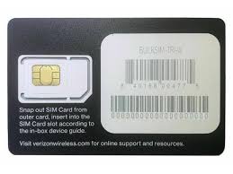 Sim card is not from verizon wireless. Verizon Wireless 3 In 1 Postpaid Prepaid 4g Lte Sim Card Nano Micro Standard Sizes 4ff 3ff 2ff Newegg Com