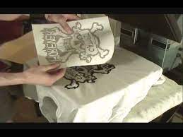 I've used my badger 250 airbrush with stencils on acetate. How To Screen Print Self Weeding Heat Transfer Paper Youtube