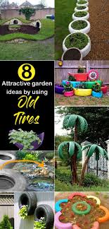 Old Tires Garden How To Make Tire Garden Diy Projects Naturebring Diy Garden Projects Tire Garden Garden Projects