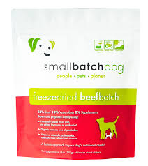 This product is intended for supplemental feeding only. Dog Freezedried Smallbatch