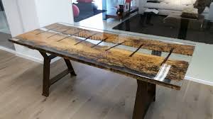 Wood And Resin Dining Table By Antico Trentino Di Lucio Seppi Coffee Table Wood Coffee Table Solid Coffee Table
