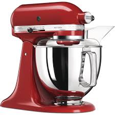 kitchenaid artisan mixer in empire red