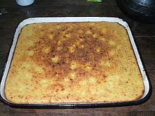 Relatively similar to sopa paraguaya, this is a moister, denser version. Paraguayan Cuisine Wikipedia