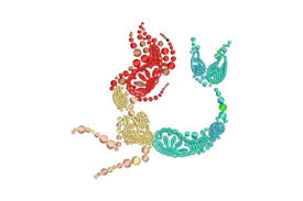 Download Mermaid Made Of Paisley Creative Fabrica SVG Cut Files