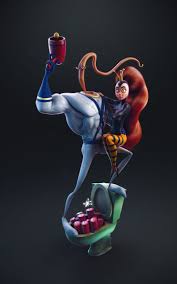 Earthworm Jim By Massimiliano Lai Cartoon 3d Cgsociety Geeky Wallpaper Art Earthworm Jim