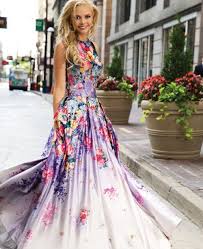 If you want to make a royal impression in proms or parties, you may find the right place here in millybridal.org. Purple Flower Prom Dresses Fashion Dresses