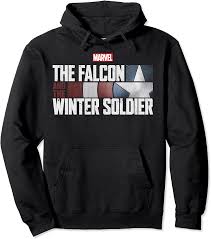 Marvel studios just released logos of their phase 4 at comic con. Amazon Com Marvel The Falcon And The Winter Soldier Shield Logo Pullover Hoodie Clothing