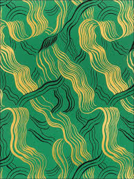 Green library a green stack of weathered old books for your home library walls. Jubilee Green Gold Black Wallpaper Gwp3504348 By Grundworks Wallpaper