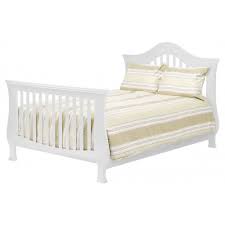 Million Dollar Baby Classic Ashbury Collection 4 In 1 Convertible Crib With Toddler Rail In White M8201w