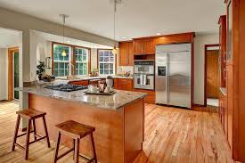 Buy knotty hickory kitchen cabinets wholesale at country kitchens. American Cherry Double Shaker Pius Kitchen Bath