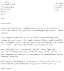 As per my employment contract, the standard notice period of the resignation process is three months from now, which is june 25th, 2019. Mutual Resignation Letter Example Resignletter Org