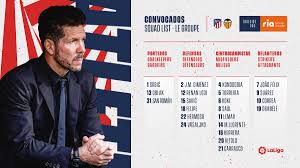 The latest tweets from اتليتكو مدريد (@atletiarabic). ØªØ´ÙƒÙŠÙ„Ø© Ø£ØªÙ„ØªÙŠÙƒÙˆ Ù…Ø¯Ø±ÙŠØ¯ Ø¶Ø¯ ÙØ§Ù„Ù†Ø³ÙŠØ§ Ø§Ù„ÙŠÙˆÙ… Ø§Ù„Ø£Ø­Ø¯ 24 1 2021 ÙÙŠ Ø§Ù„Ø¯ÙˆØ±ÙŠ Ø§Ù„Ø¥Ø³Ø¨Ø§Ù†ÙŠ ÙƒÙˆØ±ØªÙ†Ø§