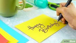 How to make ab day card. How To Make A Simple Handmade Birthday Card 15 Steps