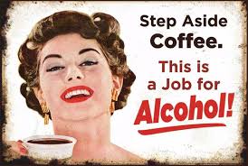 Coffee and Alcohol Bar Sign