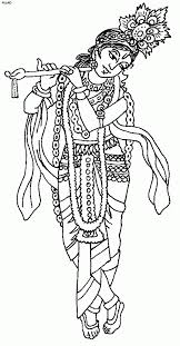 Incarnates again and again to protect the earth. Janmashtami Festival Coloring Pages Coloring Home