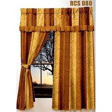 Bahagian pertama, adalah ruang untuk kami melepak dan menonton televisyen. 080 T4p Langsir Tingkap Beropol Rare Gold 4 Panel Window Curtain Shopee Malaysia