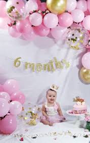 More birthday party ideas for 5 to 7 year olds. Half Birthday Half Birthday Baby 6 Month Baby Picture Ideas Happy Half Birthday