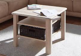 Event eiche sonoma sägerau couchtisch beistelltisch wohnzimmertisch ausziehbar. Pro Line Beistelltisch Quadratisch Mit 1 Ablagekorb Online Kaufen Otto