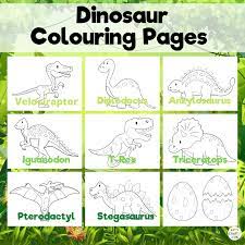 When we think of october holidays, most of us think of halloween. Dinosaur Coloring Pages Arty Crafty Kids