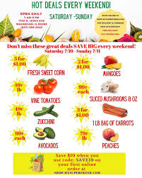 Want to receive our weekly ads, and coupons in your email? Super Fresh Market