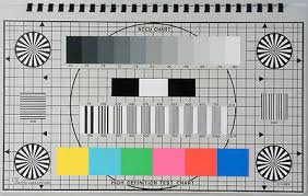 Accu Chart 16 9 Hdtv High Definition Engineers Test Chart