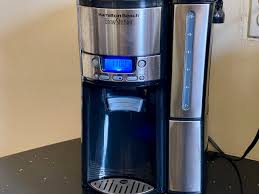 There?s no need to use the carafe for messy filling because the water. Hamilton Beach Brewstation 12 Cup Coffeemaker Review Giveaway The Mama Maven Blog