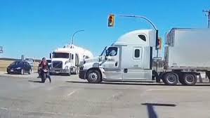 You can also use this as front and rear dash cam while you are delivering your delivery. Shocking Video Shows Semi Truck Colliding With Motorcycle In Manitoba Ctv News