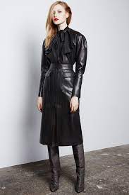 Pedro Del Hierro Madrid Fall 2015 Ready To Wear Collection Gallery Style Com Leather Couture Leather Outfit Fashion