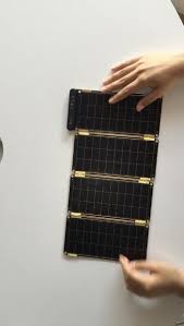 Paper Thin Solar Charger Could Be Just The Thing For Stylish Outdoorsy Types Elektrotehnika